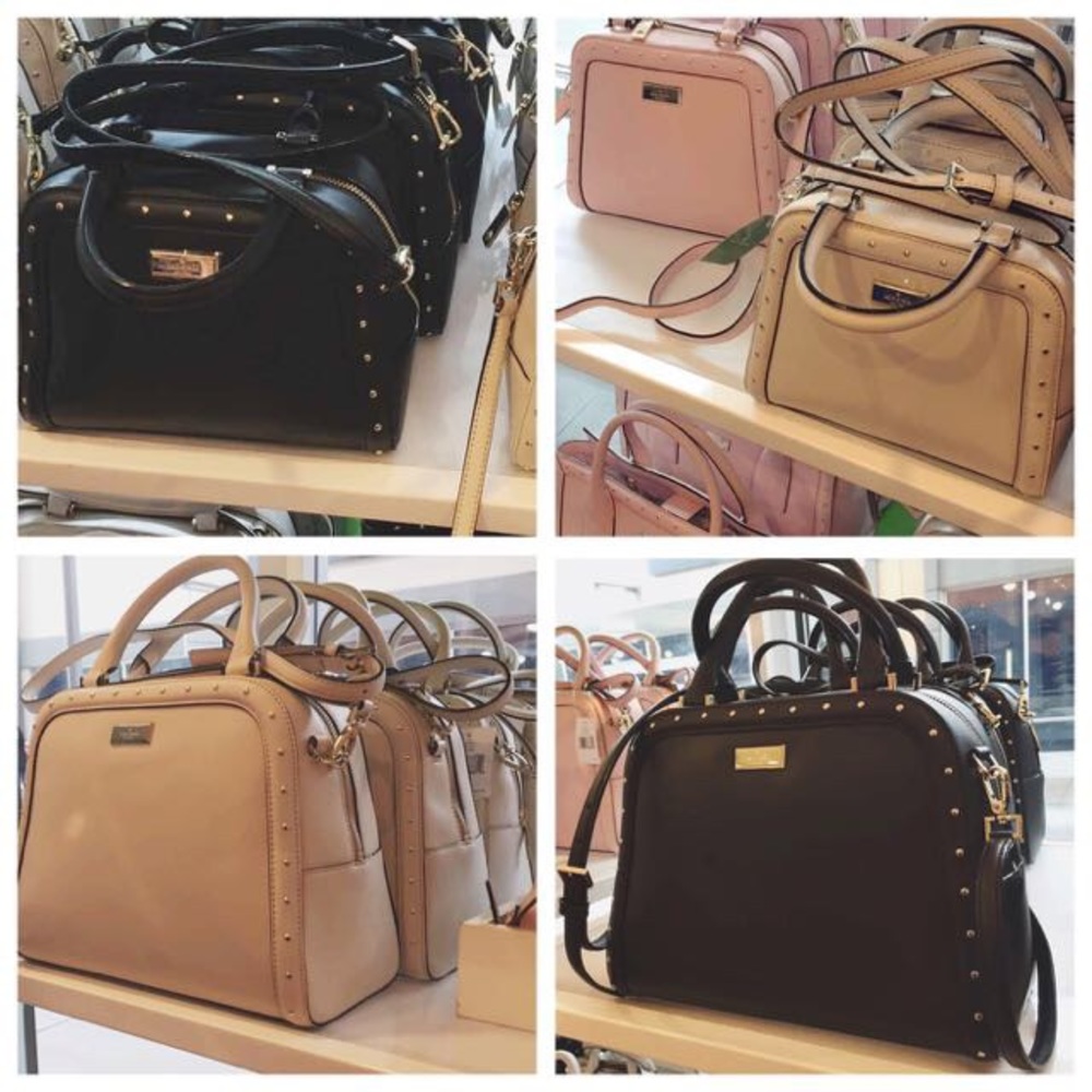 KATE SPADE Rockie Helena Street Studded Satchel - Picture 14 of 15